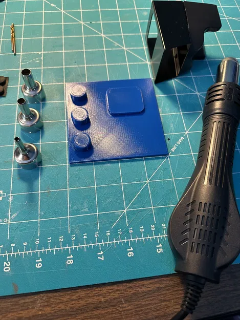 Đế để Hot Air Solder Iron (kèm chỗ để nozzle) - Image 2