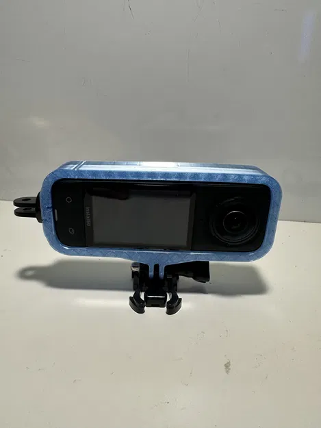 Ngàm gắn ngang Insta 360 X4 (3D printable) - Image 1