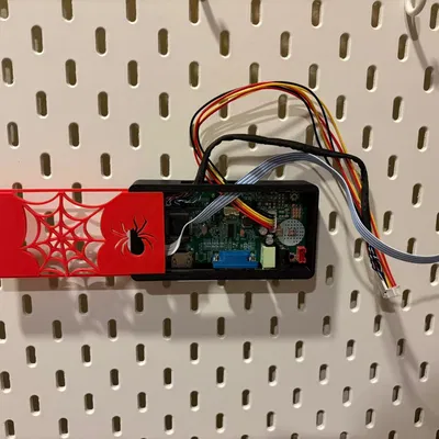 Hộp có nắp cho panel SKÅDIS (caja con tapa)