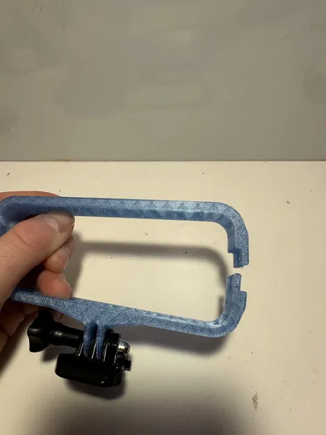 Ngàm gắn ngang Insta 360 X4 (3D printable) - Image 2