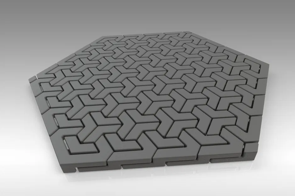 Miếng lót ly Chainmail – Phụ kiện bàn 3D in phong cách - Image 3