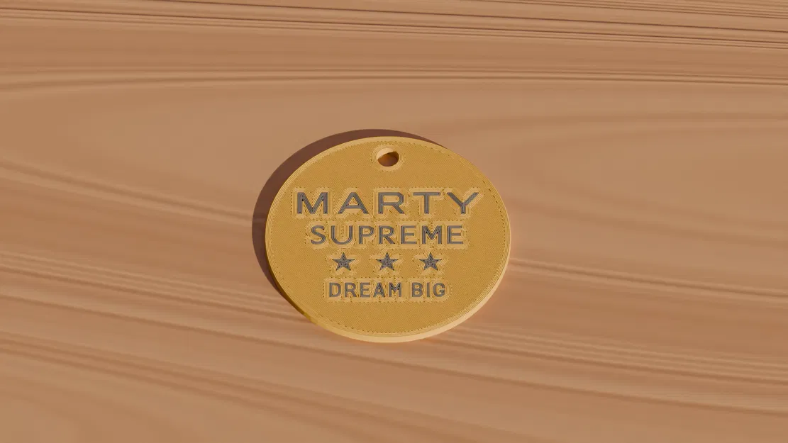 MARTY SUPREME Ping Pong - Móc khóa - Image 1