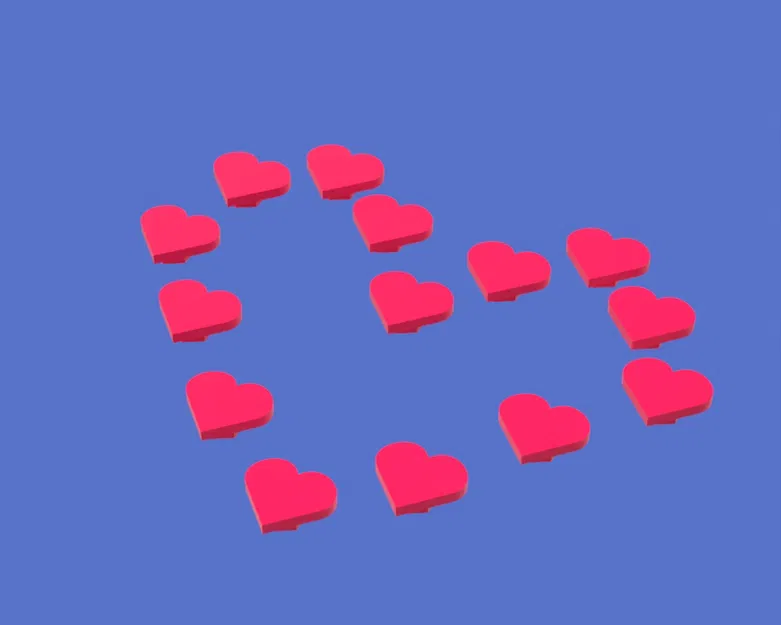 Trái Tim Mini (Gắn Vào Cuộn Filament) - Image 5