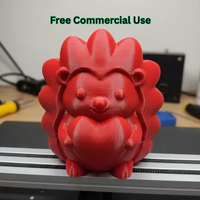 Mô hình Nhím Trái Tim Valentine (Heart Hedgehog Valentine Figure)