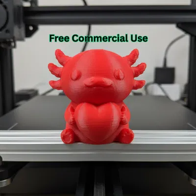 Mô hình Love Axolotl Valentine Figure