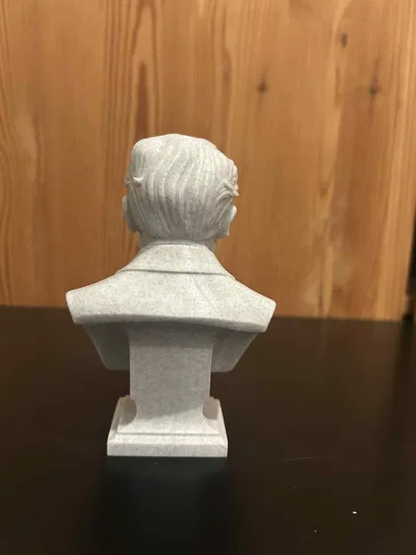 Émile Édouard Charles Antoine Zola - Bust - Image 3