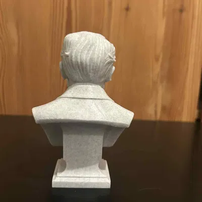 Émile Édouard Charles Antoine Zola - Bust