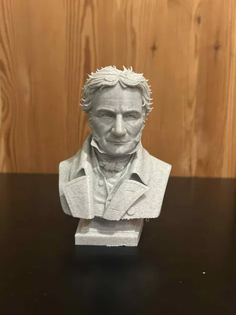 Johann Carl Friedrich Gauß (Gauss) – Tượng bán thân - Image 3