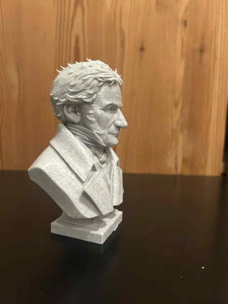 Johann Carl Friedrich Gauß (Gauss) – Tượng bán thân - Image 5