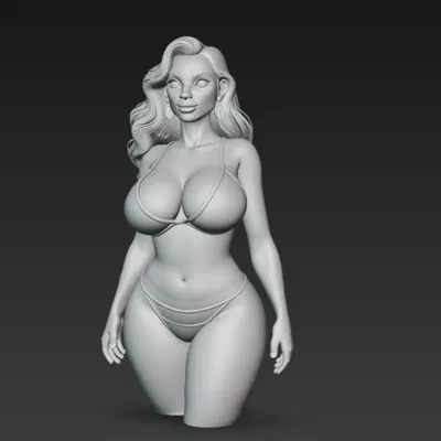 Cô gái Amazon quyến rũ trong bộ đồ bơi