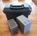 Hộp/Khay lưu trữ đạn 22LR cho ammo can 50Cal & 30Cal - Thumbnail 1