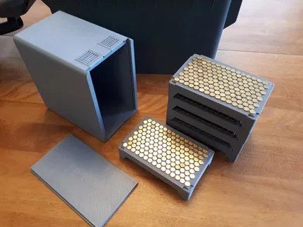 Hộp/Khay lưu trữ đạn 22LR cho ammo can 50Cal & 30Cal - Image 4