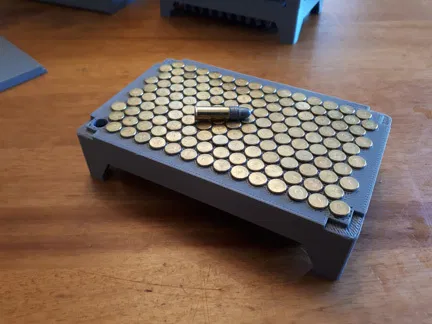 Hộp/Khay lưu trữ đạn 22LR cho ammo can 50Cal & 30Cal - Image 5