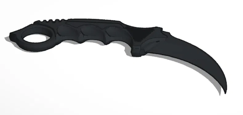 Karambit – Dao kiểu hobby knife đơn giản - Image 1