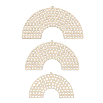 Đế cầu vồng đan móc in 3D (Crochet rainbow base)