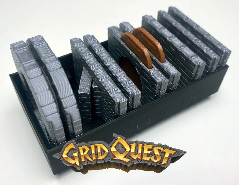 GridQuest - Hộp (Box) cho Wall Parts (The Gridfinity Game) - Image 3