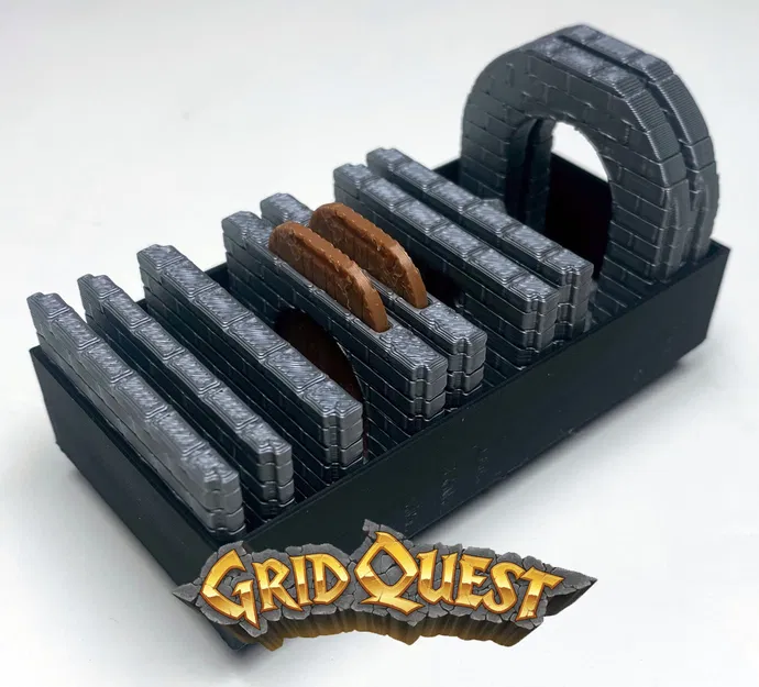 GridQuest - Hộp (Box) cho Wall Parts (The Gridfinity Game) - Image 4