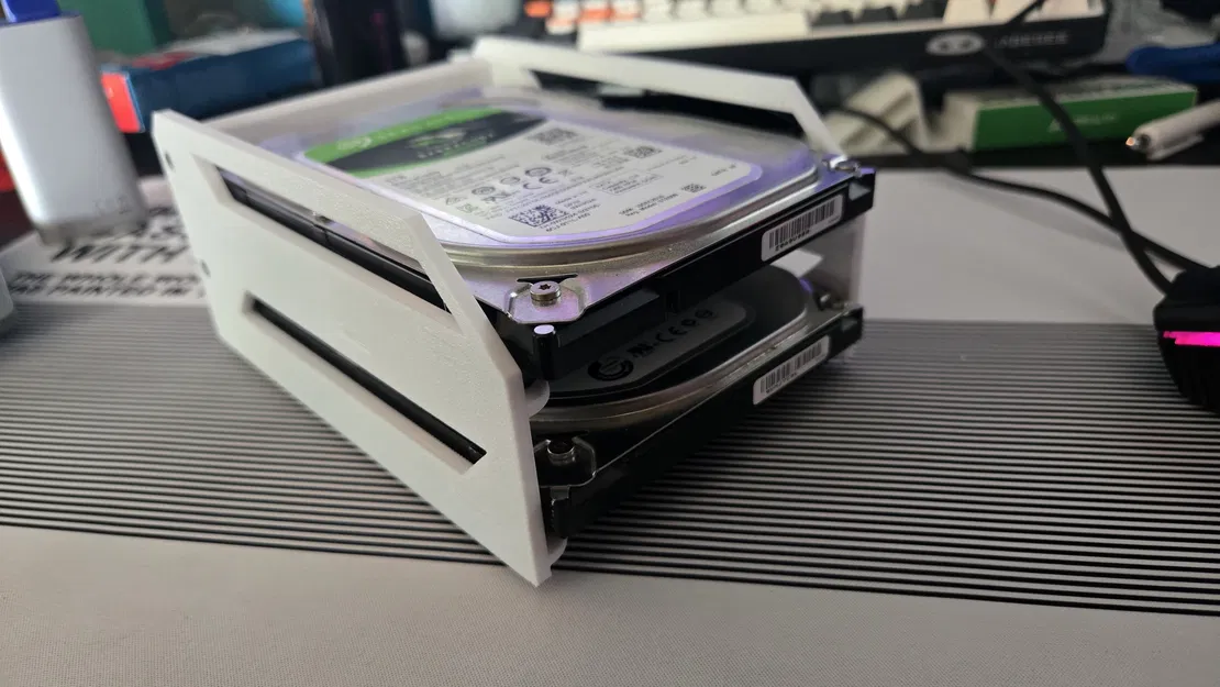 Khay gắn 2 ổ cứng (3.5") – Dual Hard Drive Caddy - Image 8