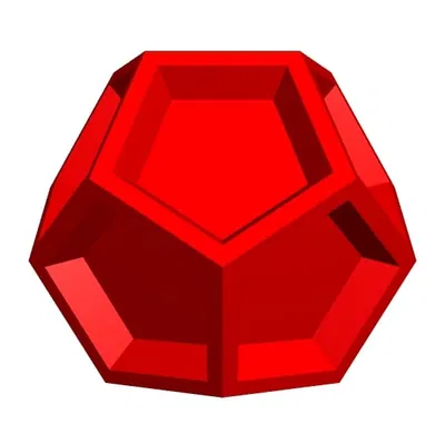 CONCAVE DODECAHEDRON 1 (Khối thập nhị diện lõm)