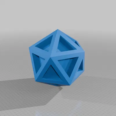 CONCAVE ICOSAHEDRON 1 (Khối icosahedron lõm)