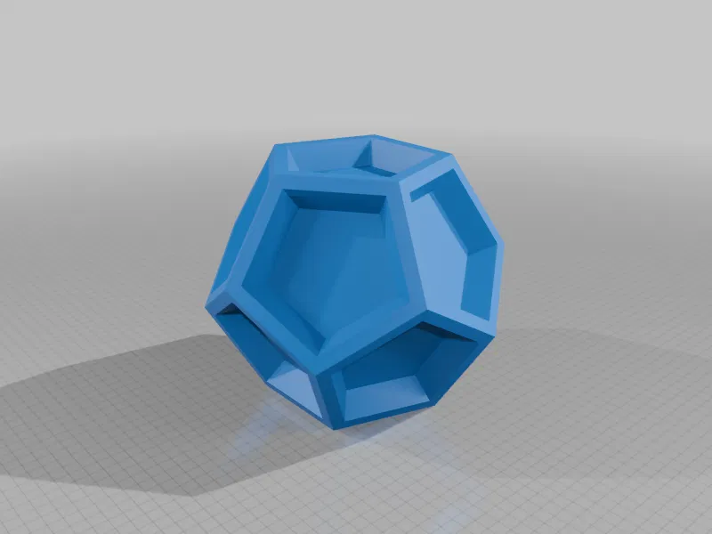 CONCAVE DODECAHEDRON 1 (Khối thập nhị diện lõm) - Image 2