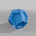 CONCAVE DODECAHEDRON 1 (Khối thập nhị diện lõm) - Thumbnail 2