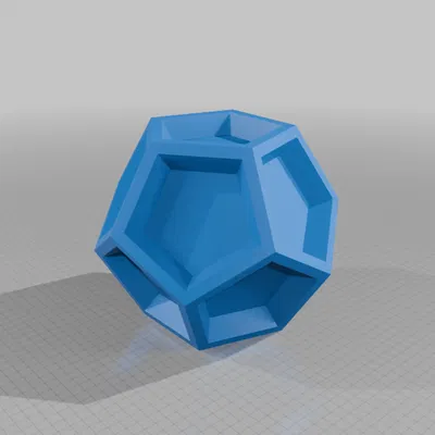 CONCAVE DODECAHEDRON 1 (Khối thập nhị diện lõm)