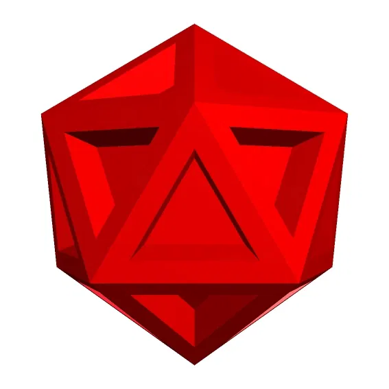 CONCAVE ICOSAHEDRON 1 (Khối icosahedron lõm) - Image 2