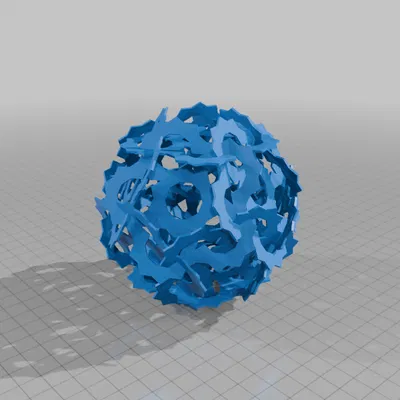 DA VINCI-HOLDEN DODECAHEDRAL POLYLINK 1