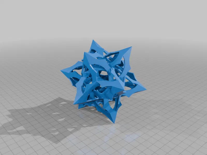 ESCHER STAR DODECAHEDRAL POLYKNOT 2 - Image 1