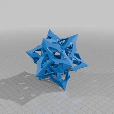 ESCHER STAR DODECAHEDRAL POLYKNOT 2