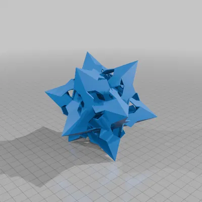 ESCHER STAR DODECAHEDRAL POLYKNOT 1