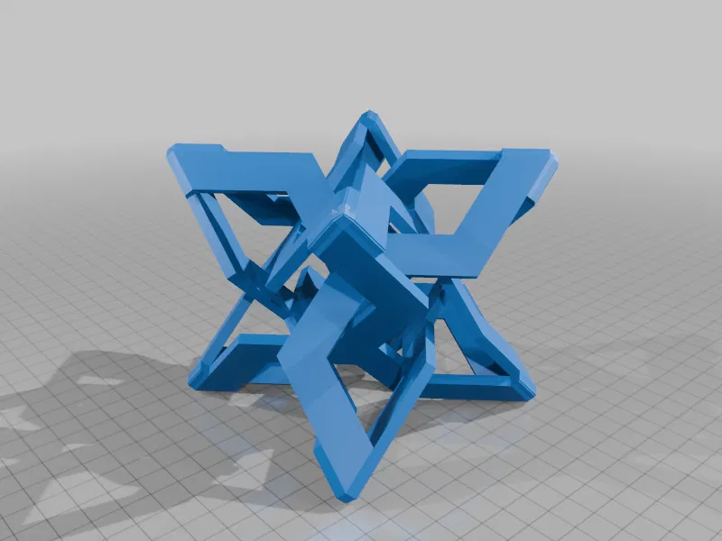 ESCHER STAR OCTAHEDRAL POLYLINK 1 - Image 2