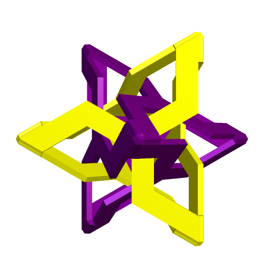 ESCHER STAR OCTAHEDRAL POLYLINK 1 - Thumbnail 3