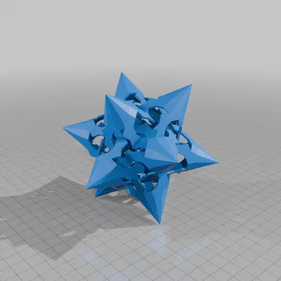 ESCHER STAR DODECAHEDRAL POLYKNOT 5