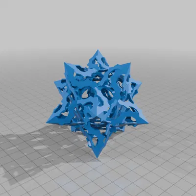 ESCHER STAR DODECAHEDRAL POLYKNOT 7