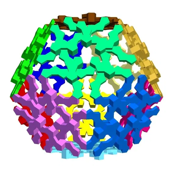 STEWART KNOTTED DODECAHEDRON 1 - Image 1