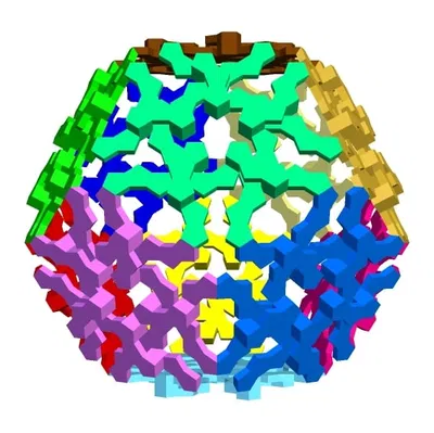 STEWART KNOTTED DODECAHEDRON 1