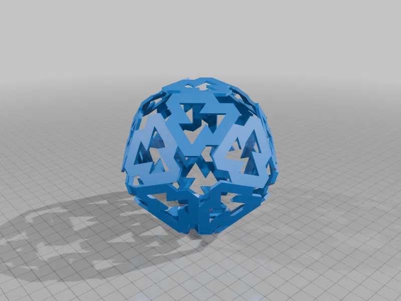 POROUS ICOSAHEDRON 1 – Khối icosahedron xốp - Image 3