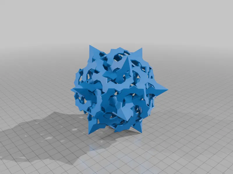 NESTED ESCHER STAR DODECAHEDRAL POLYKNOT 1 - Image 2