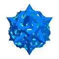 NESTED ESCHER STAR DODECAHEDRAL POLYKNOT 1 - Thumbnail 3
