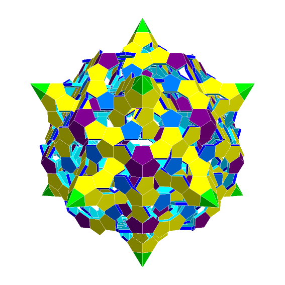 NESTED ESCHER STAR DODECAHEDRAL POLYKNOT 1