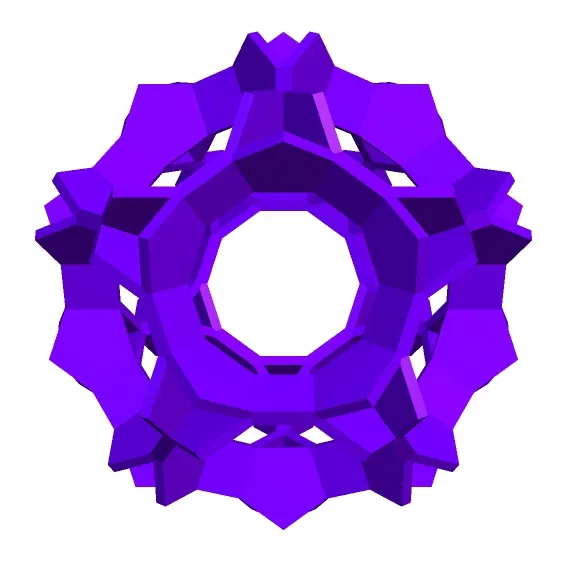 HOLDEN TRUNCATED DODECAHEDRAL NOLID 1 - Image 2