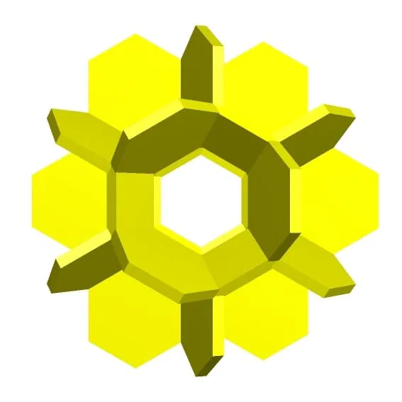 HOLDEN TRUNCATED OCTAHEDRAL NOLID 1 - Image 3