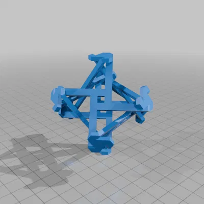 ROELOFS CUBIC TETRAHEDRON 1