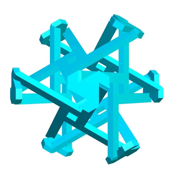 ROELOFS CUBIC TETRAHEDRON 1 - Image 2