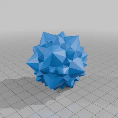 PIT AND PYRAMID TRUNCATED ICOSIDODECAHEDRA 1&2 – Đa diện lõm & lồi bổ sung