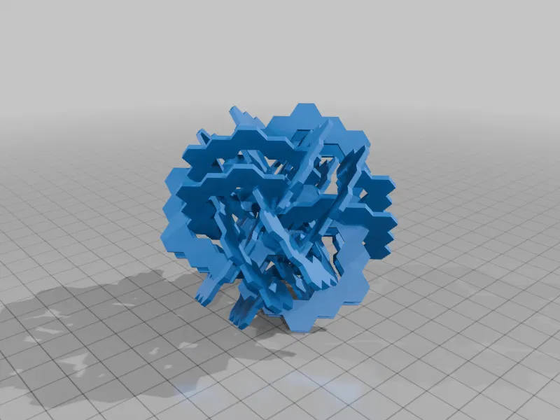 KEPLER-ROELOFS OCTAHEDRAL POLYKNOT 1 - Image 3