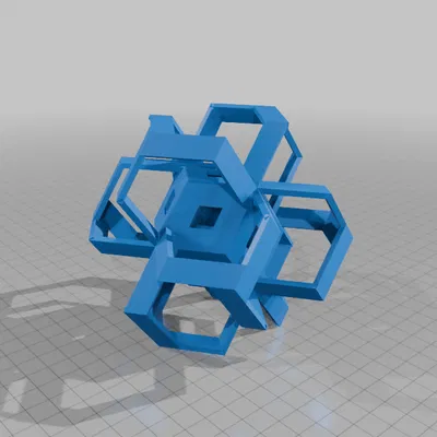 ROELOFS RHOMBIC DODECAHEDRAL POLYKNOT 1