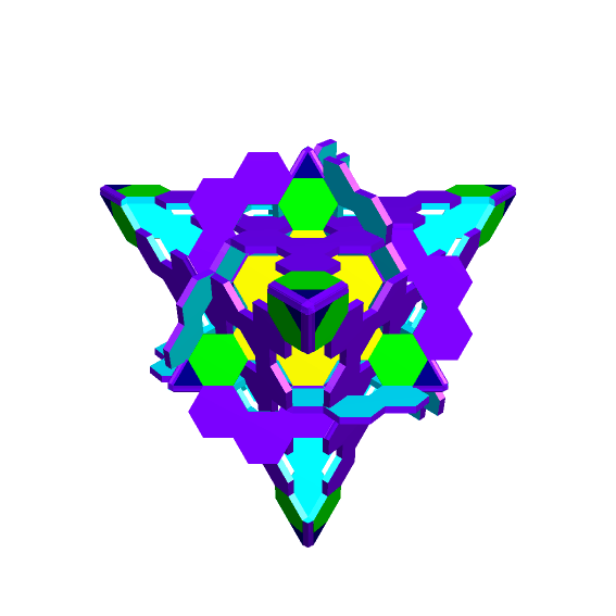 ROELOFS-ESCHER TETRAHEDRAL POLYKNOT 1 - Image 3
